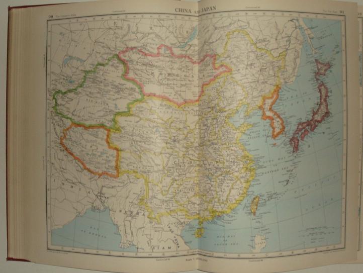 1952年版中国·日本图