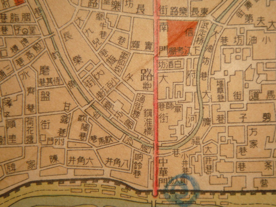 南京老地图一瞥一