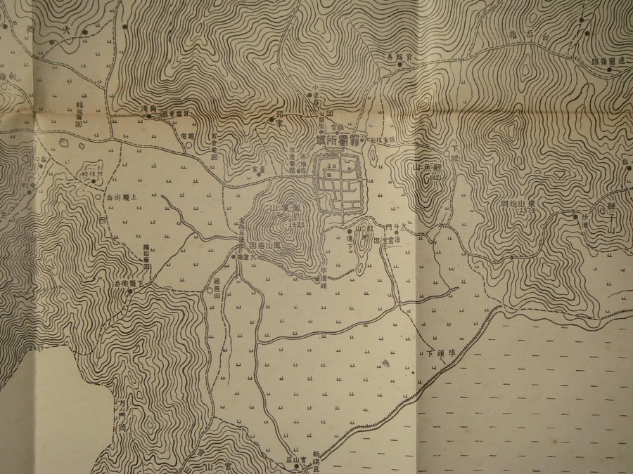 罕见的民国县级地图集镇海县地图